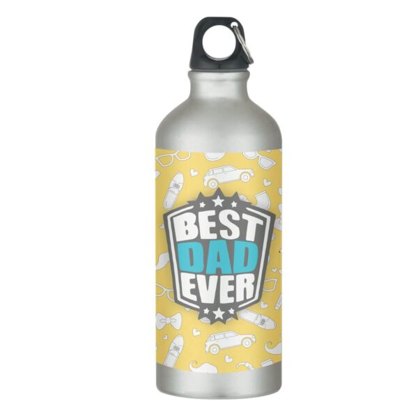 Starry Best Dad Ever Sipper Water Bottle