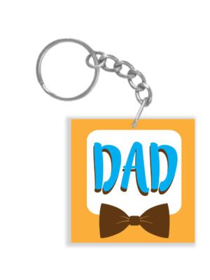 Awesome Dad Keychain