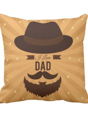 I Love You Dad Cushion Cover for  - 12X12 inches