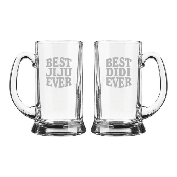 Best Didi Jiju Ever Engraved Beer Mug