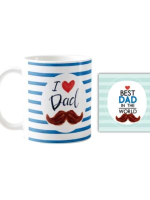 I Love Dad Coffee Mug