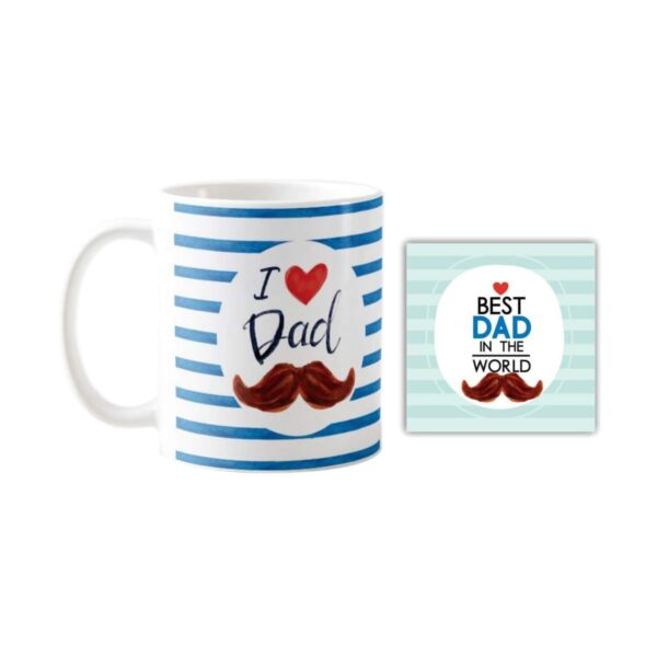 I Love Dad Coffee Mug