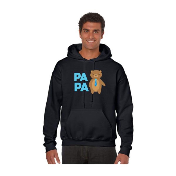 Bear Papa & Bear Son Family Hoodies Set