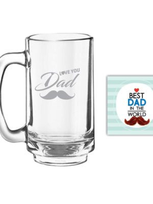 Love You Dad Beer Mug Icon