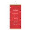 Greeting Card for Girlfriend Wife Boyfriend Husband Love Is Like A Friendship Love Scroll Gifts - 15 x30