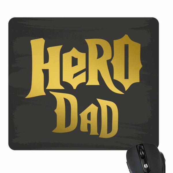 Hero Dad Hamper for Father Set of 5 - Apron, Mug, Coaster, Cushion Cover, Mousepad