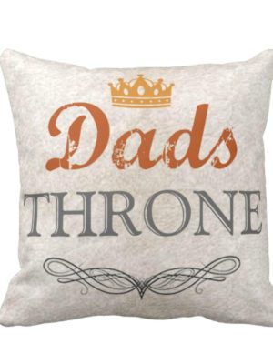 Dads 12 x 12 inches Velvet Cushion Cover