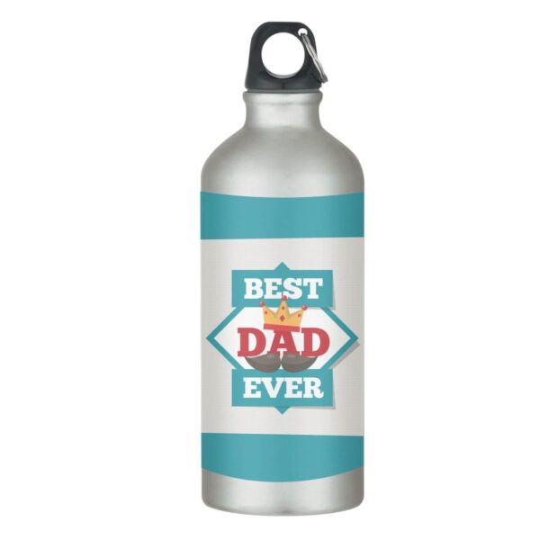 King Best Dad Ever Sipper Water Bottle