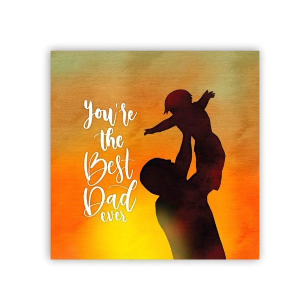 You are The Best Dad Ever Fridge Magnet - Round