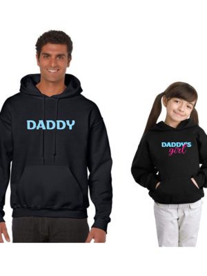 Daddy's Girl Family Matching Hoodies Set