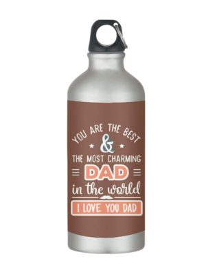 Most Charming Dad in The World Sipper Bottle