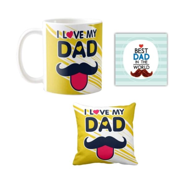 Funky I Love Dad Hamper ( Combo Set of 5)