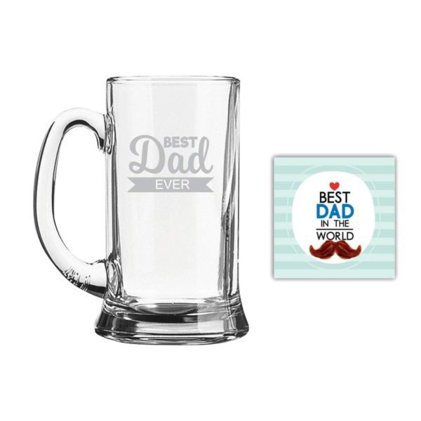 Best Dad Ever Beer Mug