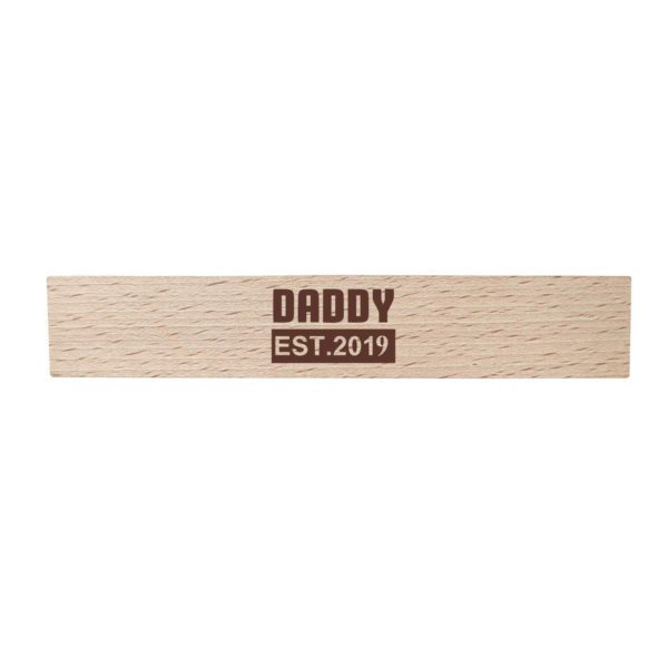 Daddy EST 2023 Engraved Pen Box