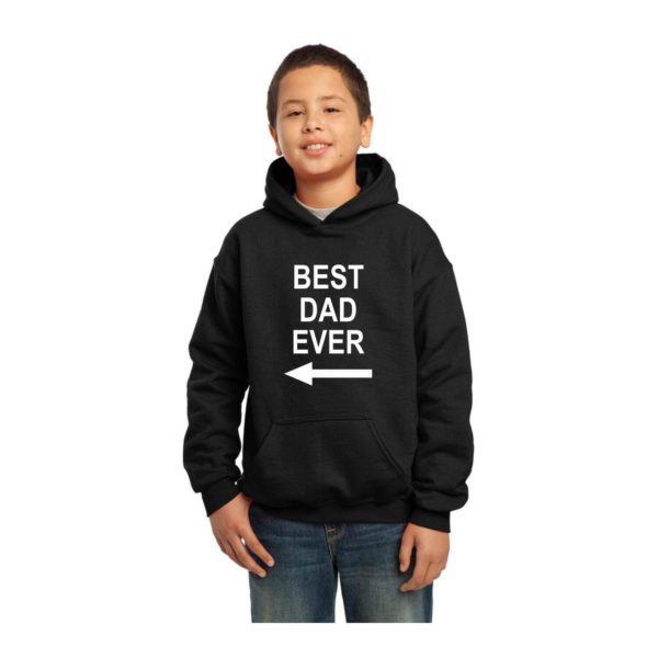 Best Son and Dad Ever Family Hoodies Set