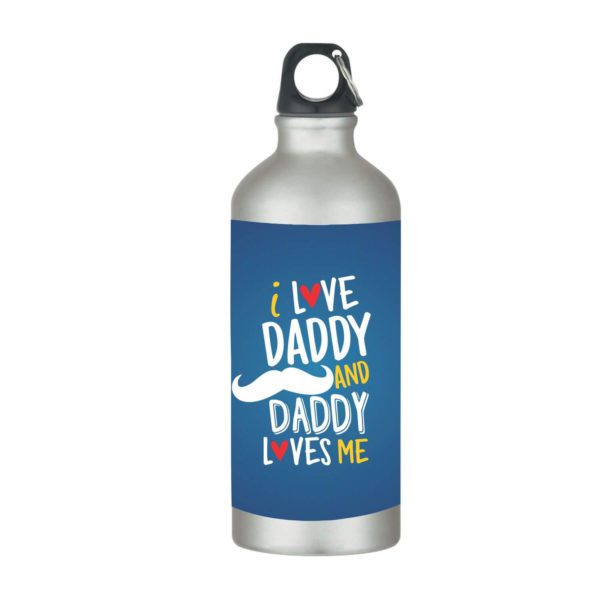 Dad I'm Reflaction of You Stainless Steel Sipper Water Bottle