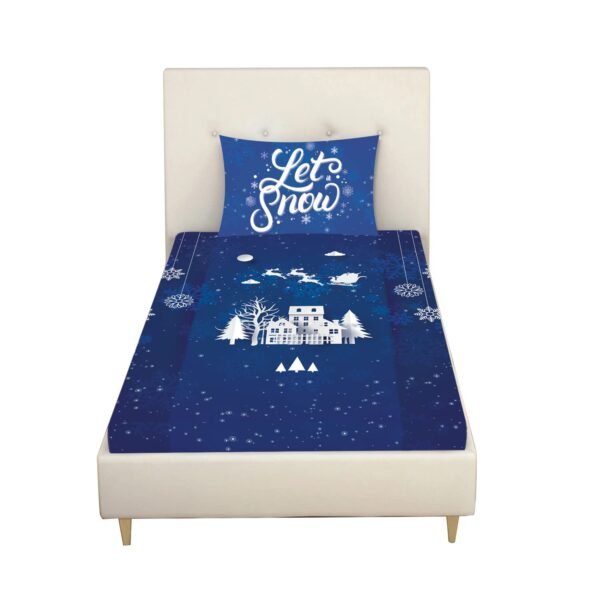 Holly Jolly Dancing Christmas Bedsheet