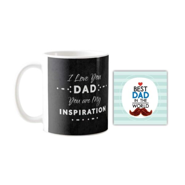 Dad  Coffee Mug with Coaster