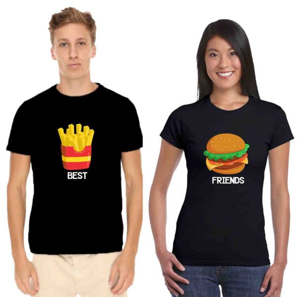 Best Friends Matching Couple T-Shirts