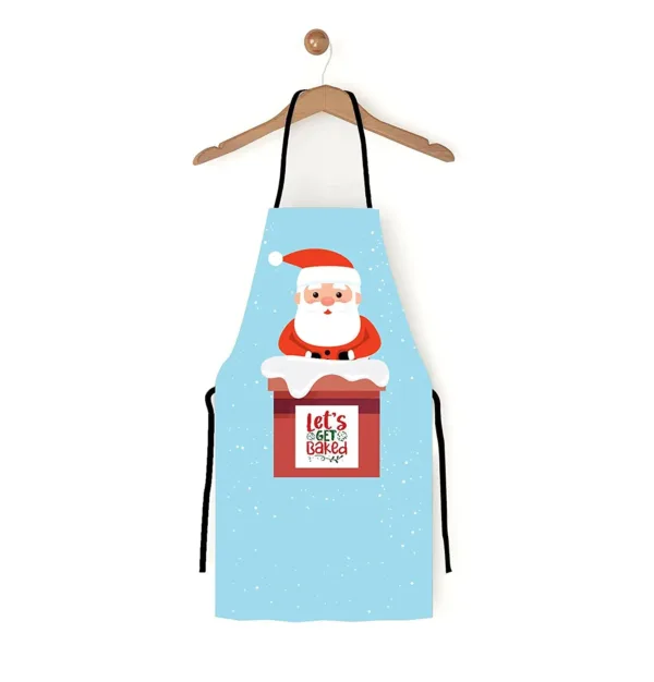 Lets Get Baked Printed Christmas apron
