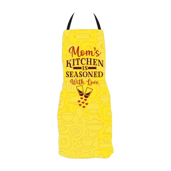 Mothers Day Gifts Apron, Set of 10 Greeting Post Card, 1 Dairy Milk Silk Chocolate (60g) Hamper set of 3 for Mom