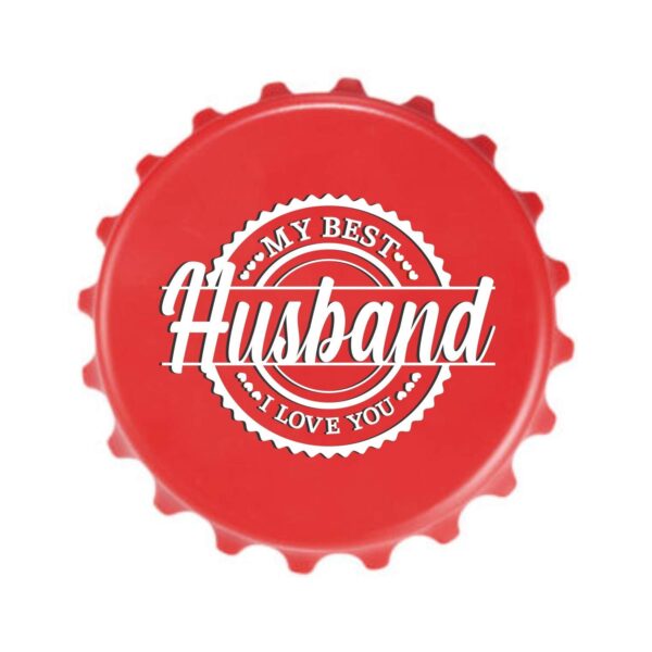 Fridge Magnet with Bottle Opener Only The Best Husbands Get Promoted to Daddy Printed Home Decorative