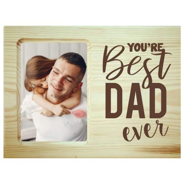 The Best Husband Get Promoted to Daddy Photoframe