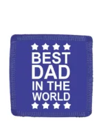 Best Dad in The World Engraved  Beer Muscular Mug