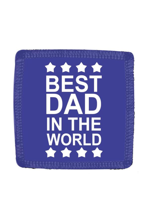 Best Dad in The World Engraved  Beer Muscular Mug