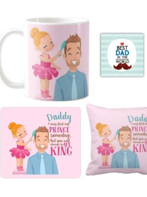 Daddy You Will Always be My King Combo Set of 4