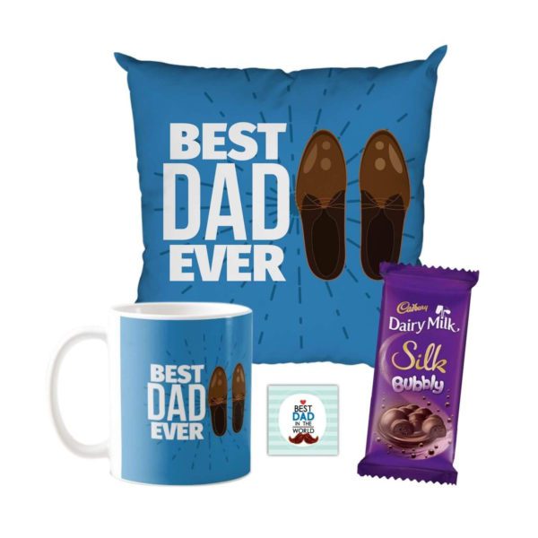 Best Dad Ever Hamper  1 Dairy Milk Silk Oreo Chocolates 60 gm