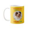 Father Personalised Amazing Dad Photo Coffee Mug for