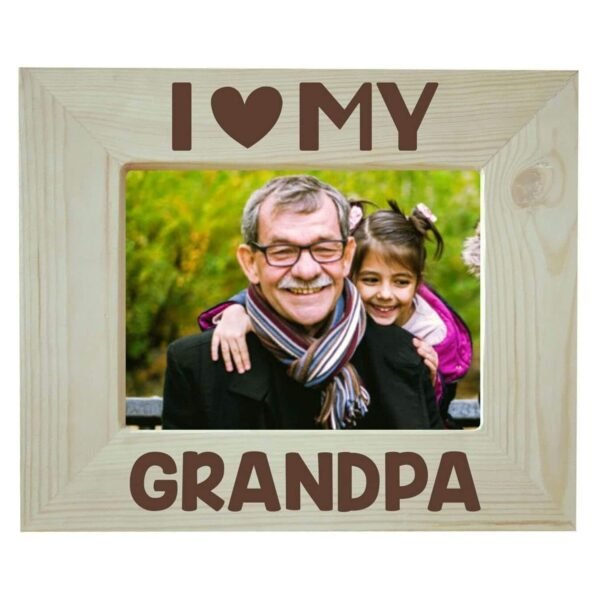 Laugh & Cry with Dad Personalized Photoframe Wooden