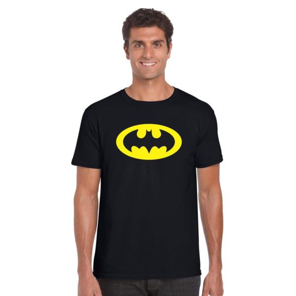 Batman Logo Matching Couple T-Shirts