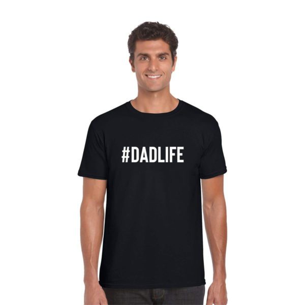 Hashtag Dad Life & Baby Sleeping Maternity Couple T-Shirts