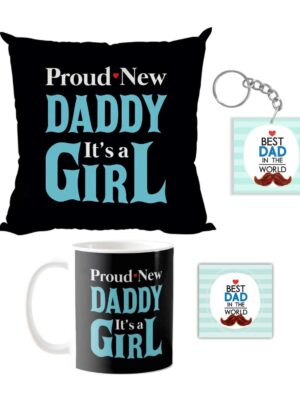 Proud New Daddy Its Girl Gifts Hamper