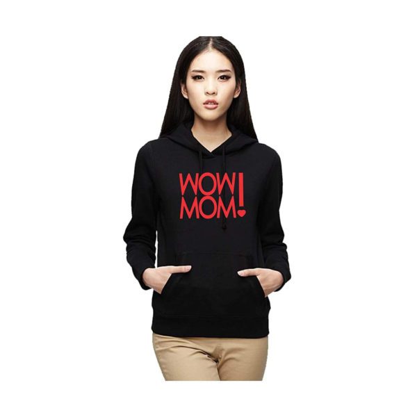 Wow Mom & Wow Baby Family Hoodies Set