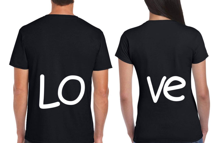 love couple tshirts for the husband and wife