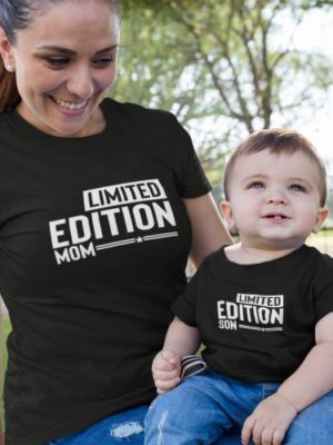 Limited Edition Mom & Son Matching Family T-shirts