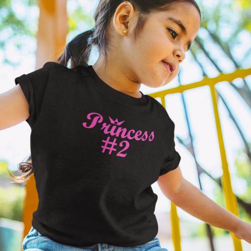 Princess No.1 & No.2 Matching Family T-shirts