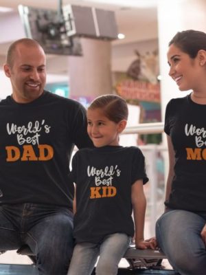 Family T-Shirts - Unique Design World's Best Family