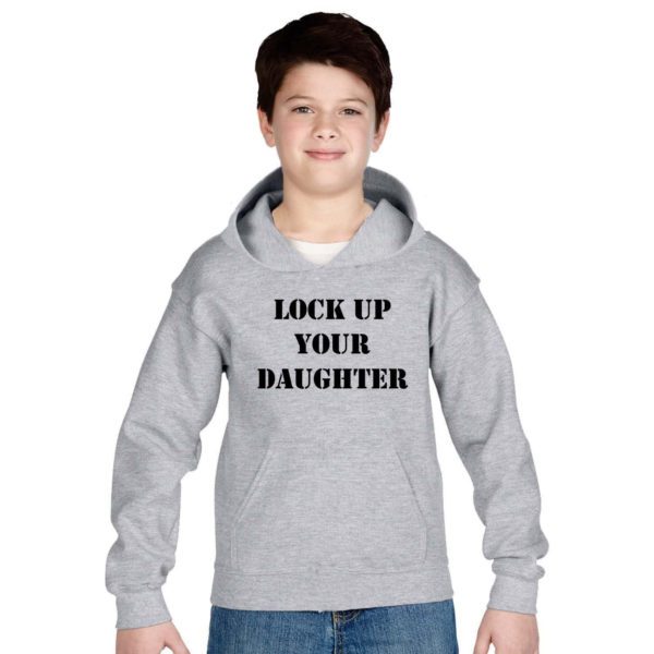 Funny Lock up Wives Daughters Matching Family Sweatshirts for Dad and Son- Set of 2,Gifts for Father, Gifts for