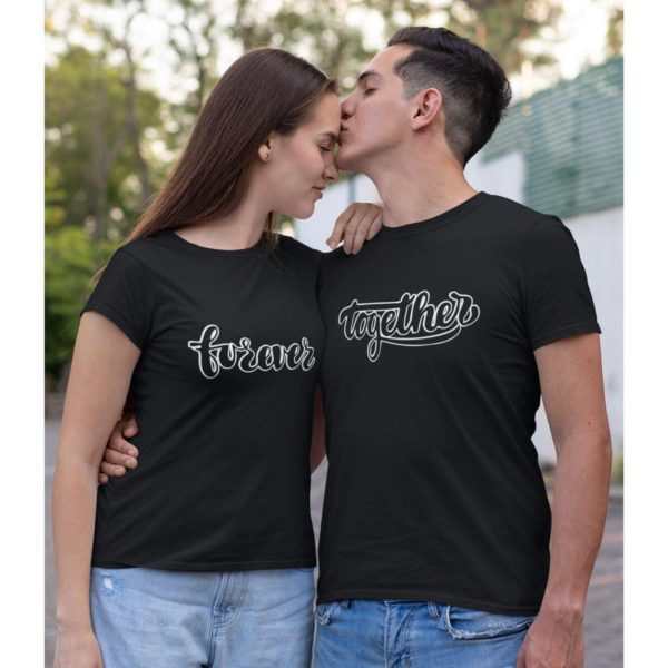 Together Forever Matching Couple T-Shirts