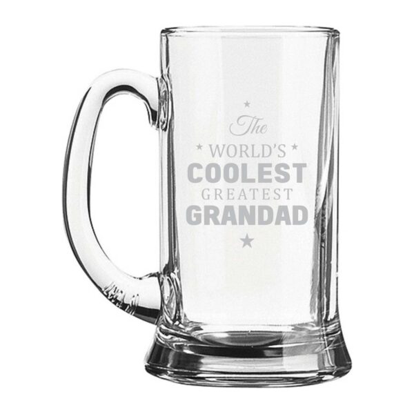 Coolest Grandad Icon Beer Mug