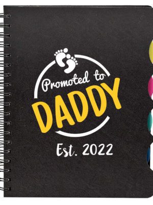 Promoted To Daddy Notebook Diary