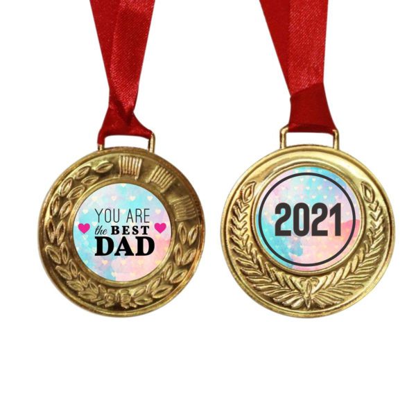 Award Medal Birthday Present - Best Dad