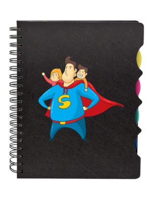 Superman Dad Printed Notebook