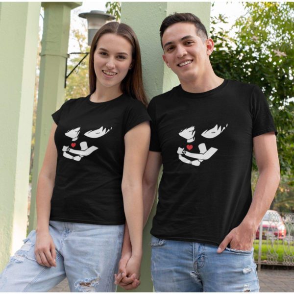 Never Let You Go Matching Couple T-Shirts