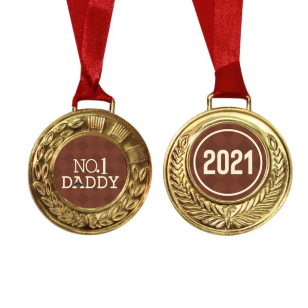 No. 1 Papa Ji Medal for Father