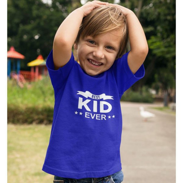 Best Kid Ever Boys Printed T-Shirt